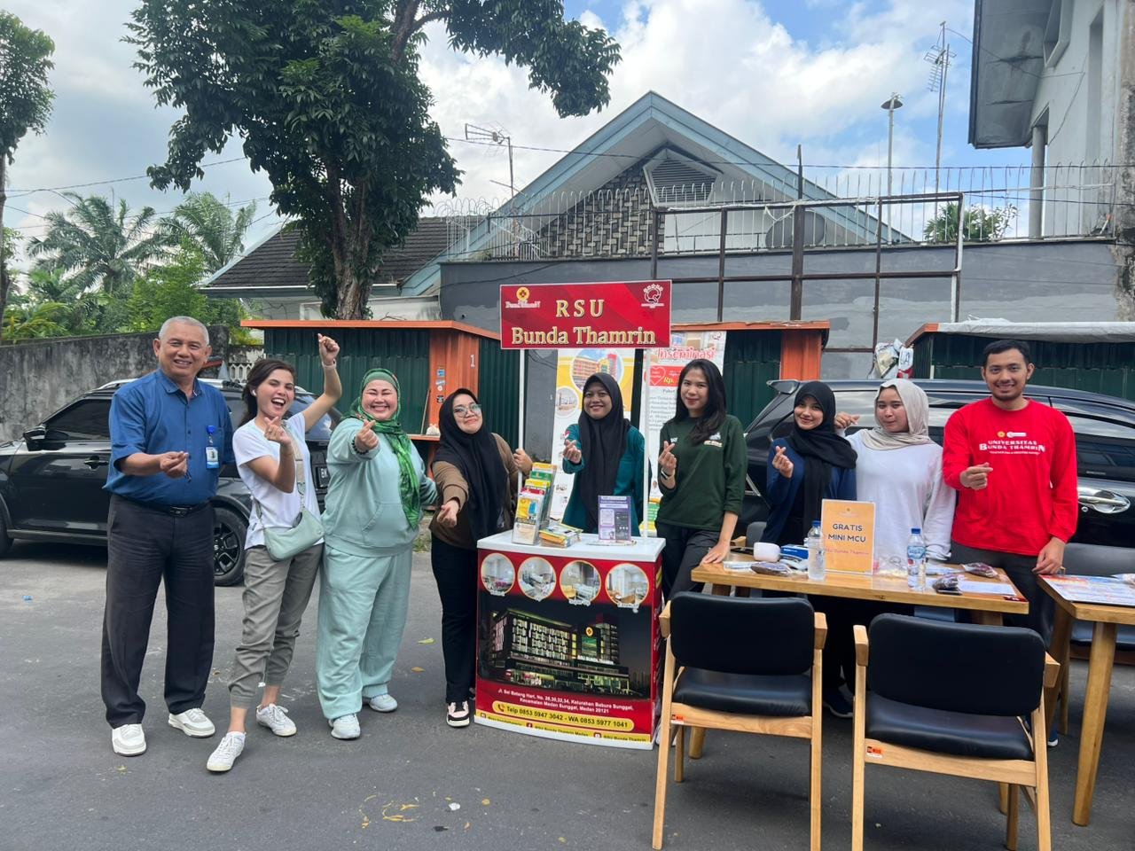 Universitas Bunda Thamrin Gelar Promosi Pendidikan dan Layanan Kesehatan Terpadu di PRSU